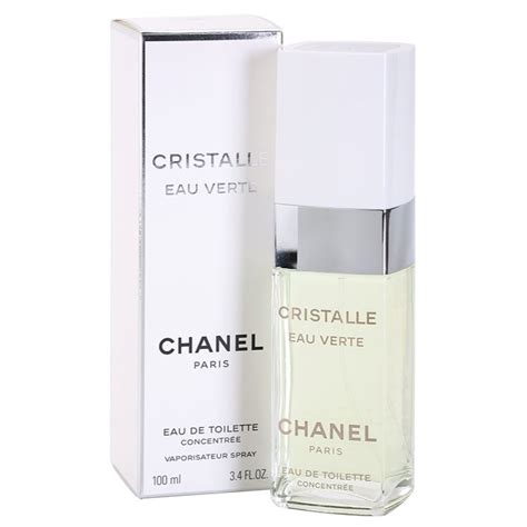 chanel cristalle eau verte eau de toilette concetrée spray 110|chanel cristalle eau verte 50ml.